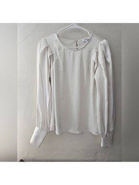Express Off White Cream Blouse